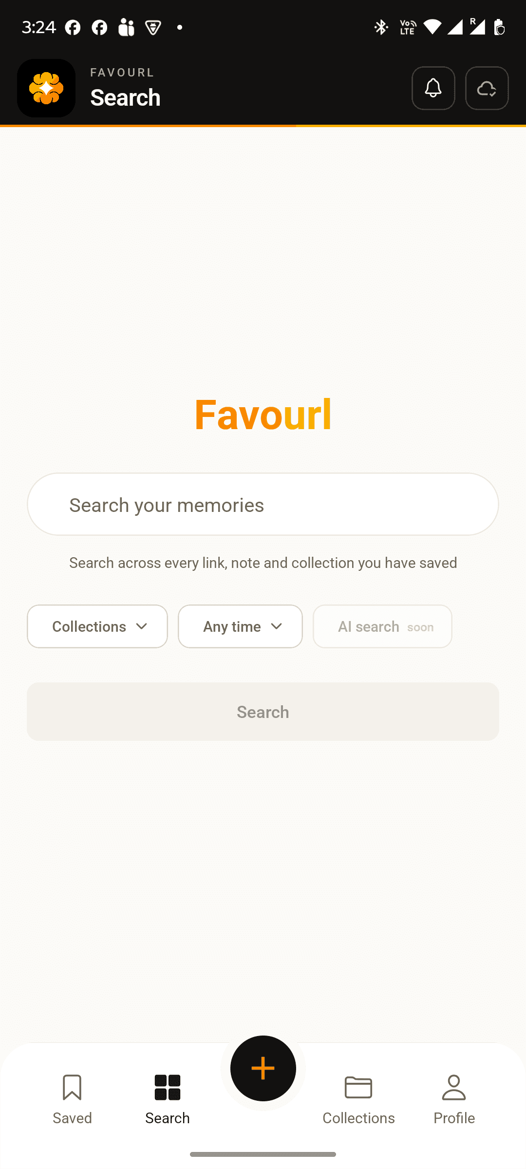 Favourl app — Search what it was about